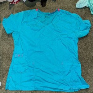 Wonder wink scrub top #2